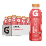 G Organic, Passion Fruit, Gatorade Sports Drink, Organic Hydration, USDA Certified Organic, 16.9 oz. Bottles (Pack of 12)